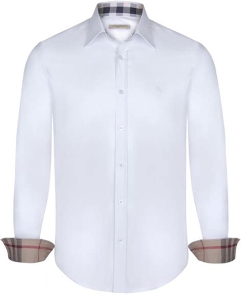 burberry men's white shirt|Burberry white polo shirt men's.